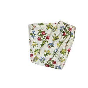 Vintage Rare 1970s J.C. Penney Pinch Pleat Drapes Panels Curtains Floral Pattern